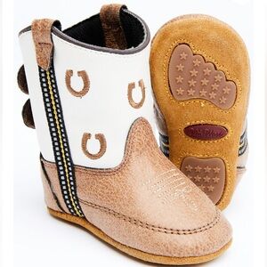 BOOT BARN INFANT BOYS' LUKE LITTLE HORSESHOE WESTERN BOOTS